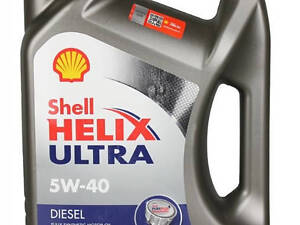 Мастило моторне Shell Helix Ultra 5W40 Diesel 4L, 0021138