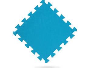 Мат-пазл дитячий килимок-пазл WCG EVA 30х30х1см блакитний