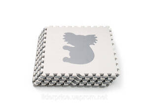 Мат-пазл дитячий килимок-пазл WCG EVA 60х60х1,5 cm - 9 частин Звірятка, Оригінал!