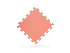 Мат-пазл дитячий килимок-пазл WCG EVA 30х30х1см персиковий, Оригінал!