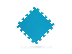 Мат-пазл дитячий килимок-пазл WCG EVA 30х30х1см блакитний, Оригінал!