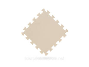 Мат-пазл дитячий килимок-пазл WCG EVA 30х30х1см кремовий, Оригінал!