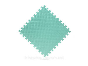 Мат-пазл WCG EVA 60х60х1cm 1 шт Бірюзовий, Оригінал!