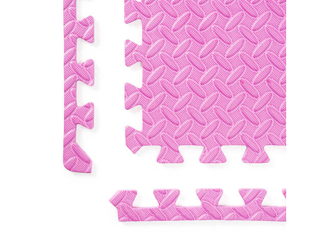 Мат-пазл WCG EVA 60х60х1cm — 6 частин Рожевий - Фото 6