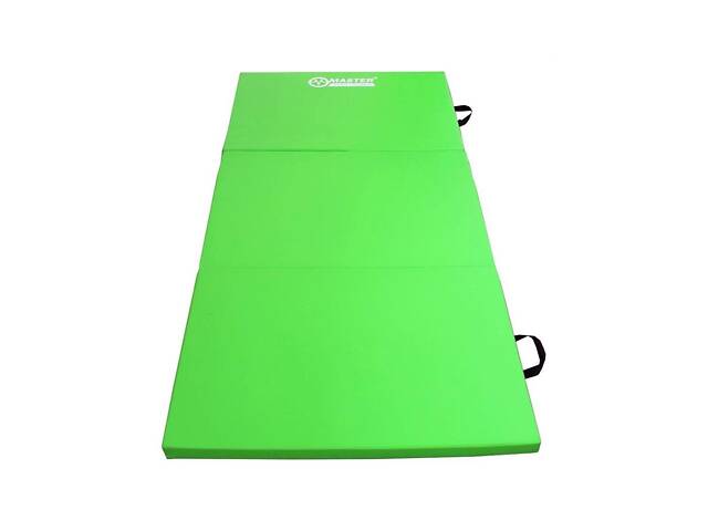 Мат складний гімнастичний MASTER 3-х компонентний 180 x 90 x 5 см - Фото 2