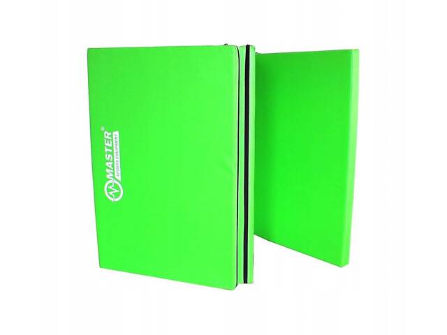 Мат складний гімнастичний MASTER 3-х компонентний 180 x 90 x 5 см - Фото 5