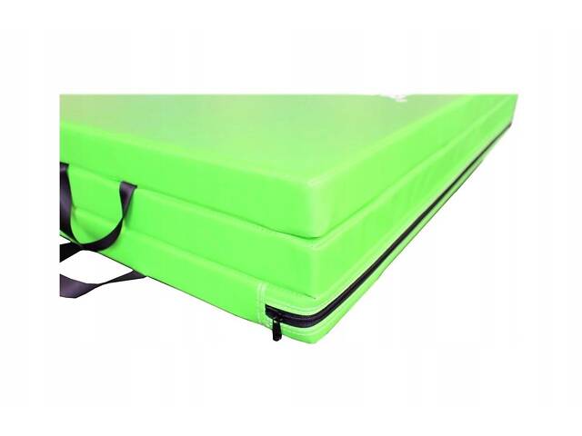 Мат складний гімнастичний MASTER 3-х компонентний 180 x 90 x 5 см - Фото 6