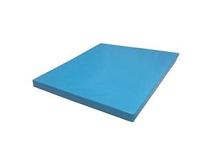 Мат спортивный Tia-Sport sm-0107 100х100х10 см Голубой