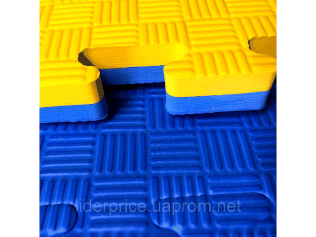 Мат татамі ластівчин хвіст WCG EVA 1000х1000х30 мм Мат-пазл, Оригінал! - Фото 7