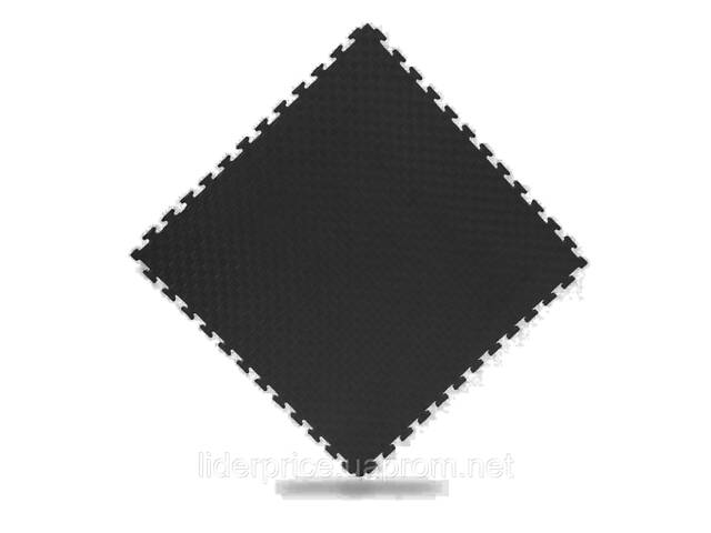 Мат татамі ластівчин хвіст WCG EVA 100x100x2 см Мат-пазл чорно-сірий, Оригінал! - Фото 1