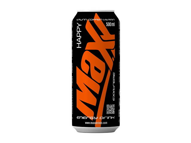 Maxx Happy Energy Drink (250 ml, melon & gooseberry) - Фото 1 Maxx Happy Energy Drink (250 ml, melon & gooseberry) - Фото 1