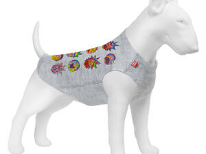 Футболка для собак WAUDOG Clothes рисунок 'Рик и Морти 1', M47, B 70-76 см, С 41-46 см