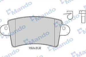 MBF015027 MANDO Гальмівні колодки до дисків