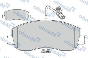 Комплект гальмівних накладок, дискове гальмо Mando MBF015042