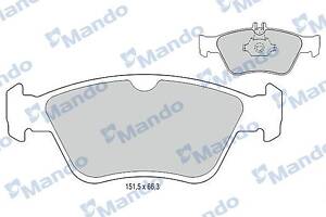 MBF015111 MANDO Гальмівні колодки до дисків