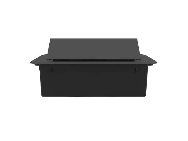 Меблева розетка з плавним відкриттям, USB Type-C Power Delivery 45W Livolo білий в чорному (VL-SHS013-TC-UC45W-6WP-B) - Фото 5