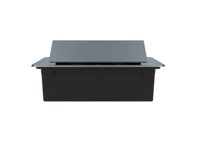 Меблева розетка з плавним відкриттям, USB Type-C Power Delivery 45W Livolo білий в графіті (VL-SHS013-TC-UC45W-WP-G) - Фото 2