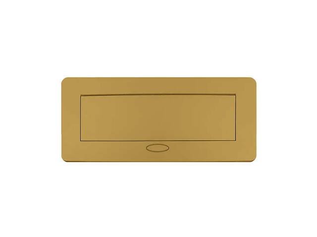 Меблева розетка з плавним відкриттям, USB, універсальна розетка 2 в 1 Livolo сірі в золотому (VL-SHS013-2TC-T25-UA-IP-A) - Фото 4