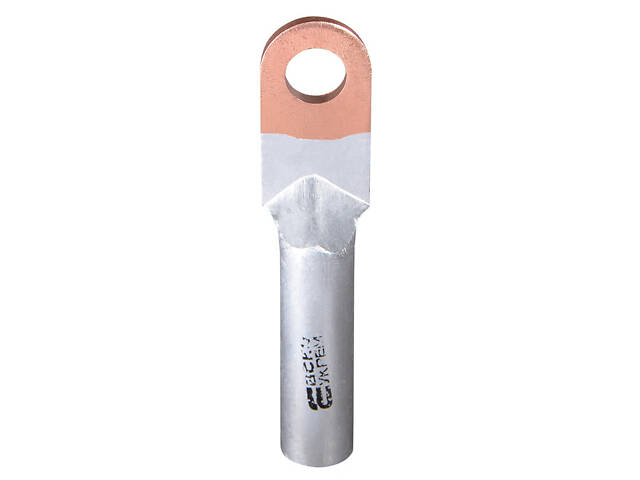 Мідно-алюмінієвий кабельний наконечник 10 кв.мм. М8 гільза: 31мм (1 шт.) [A0060100001] DTL-10 АСКО - Фото 1