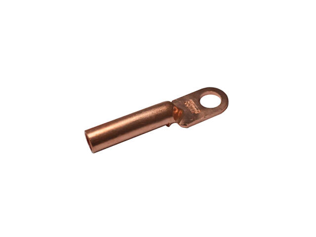 Медный кабельный наконечник 35кв.мм. M10 гильза: 35,8мм (1шт.) [LUG-DT-035-ECO] DT-35 ECO UEC - Фото 1