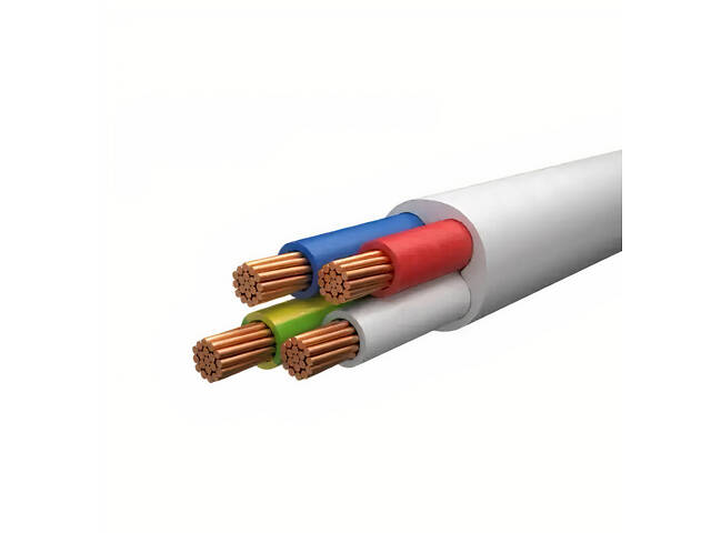 Медный провод ПВС 4х4 кв.мм ГАЛ-КАТ [49513EK-1C] мягкий четырехжильный-многопроволочный
