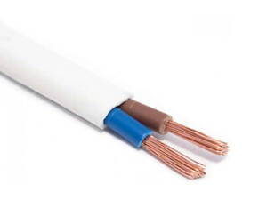 Провід мідний ШВВПнг 2х1,5 кв.мм Каблекс Україна [1356254-1C] м'який двожильний-багатодротовий