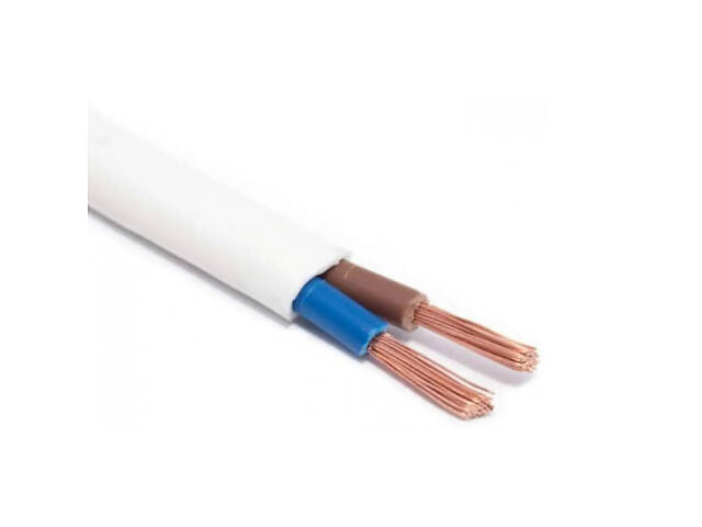 Медный провод ШВВПнг 2х1,5 кв.мм Каблекс Украина [1356254-1C] мягкий двухжильный-многопроволочный - Фото 1