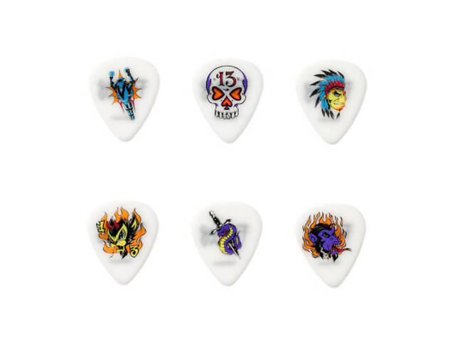 Медіатор Jim Dunlop Alan Forbes Pick 1.0mm 6 шт. (BL100P1.0) - Фото 1