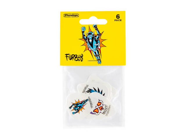 Медіатор Jim Dunlop Alan Forbes Pick 1.0mm 6 шт. (BL100P1.0) - Фото 2