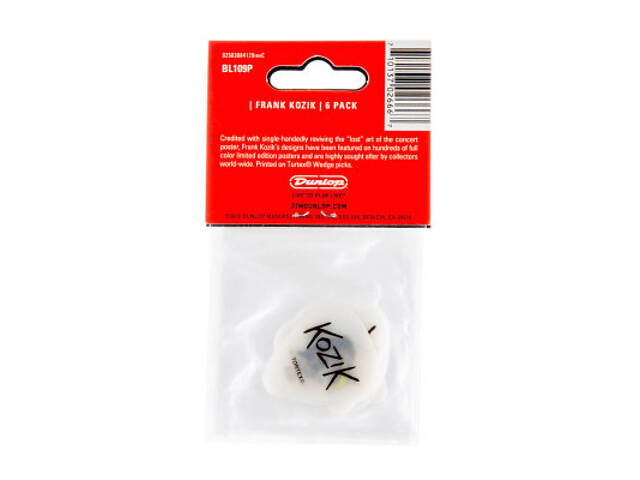 Медіатор Jim Dunlop Frank Kozik Pick .73mm 6 шт. (BL109P.73) - Фото 3