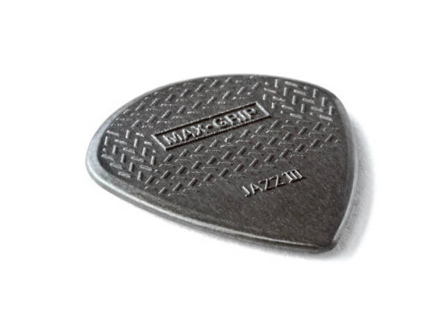 Медіатор Jim Dunlop Max-Grip Jazz III Carbon Fiber Pick 6 шт. (471P3C) - Фото 2