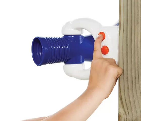 Мегафон игровой из пластика на батарейках KBT Синий - Фото 3