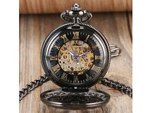 Механічні кишенькові годинники з автопідзаводом YISUYA №0017