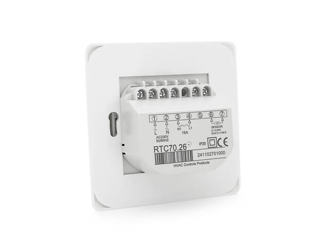 Механічний терморегулятор для теплої підлоги RTC70, 220V - Фото 3