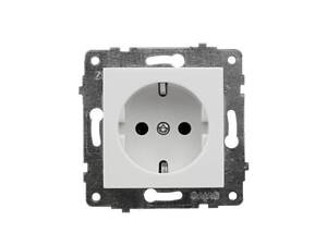Механізм розетки з заз білий GRANO