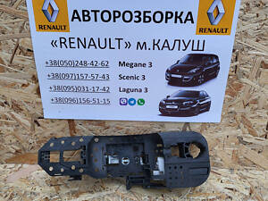 Механізм ручки дверного замка передній лівий Renault Megane 3 Scenic 3 09-15р. (Рено Меган Сценік ІІІ)