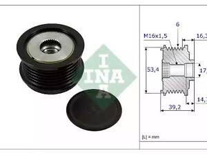 Механизм свободного хода на 2 , B-MAX, C-MAX, C30, Ecosport, Fiesta, Focus, Granada C-MAX, Kuga, S40, Tourneo Connect...