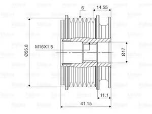 Механизм свободного хода на A1, A2, A3, A4, A6, A8, Alhambra, Allroad, Altea, Altea XL, Arosa, Beetle, Bora, Caddy, C...