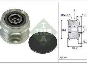 Механизм свободного хода на C30, C70, Focus, S40, V50