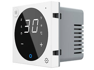 Механизм Терморегулятор со встроенным датчиком температуры Livolo белый (VL-FCQ1-2WP)