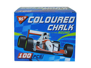 Мел цветной круглый YES Full power 400338 100 шт