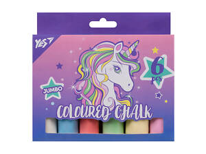 Мел цветной круглый Yes Glamour 400501 6 цветов