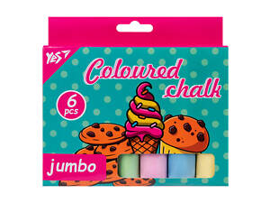 Мел цветной круглый Yes Sweet Cream 400498 6 цветов