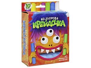 Мел цветной 'Мелок', большой 10 цветов, КRD-02-01U Danko Toys, в коробке (4823102810904)