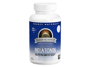 Мелатонин 1 мг Source Naturals Sleep Science вкус мяты 100 таблеток для рассасывания (SN0709)