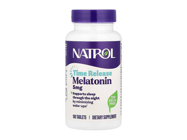 Melatonin 5mg - 100 tabs - Фото 1