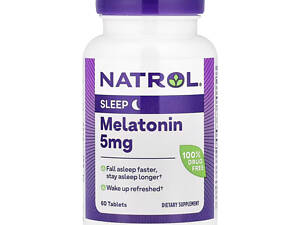 Мелатонін 5 мг - 60 таблеток.