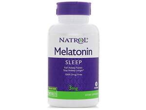 Мелатонин, Melatonin, Natrol, 3 мг, 240 таблеток