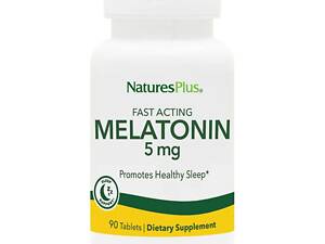 Мелатонін Nature's Plus Fast Acting Melatonin 5 mg 90 tabs (1086-2023-10-3241)