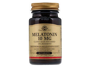 Мелатонин Solgar 10 мг 60 таблеток (SOL01956)